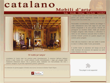 Tablet Screenshot of catalanomobili.it
